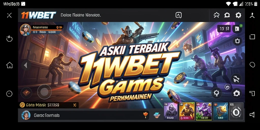Tampilan gameplay 11WBET yang menegangkan dan penuh aksi.