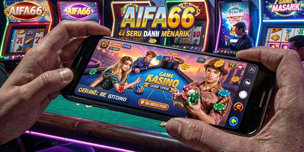 Tampilan gameplay kasino yang menawan dan interaktif.