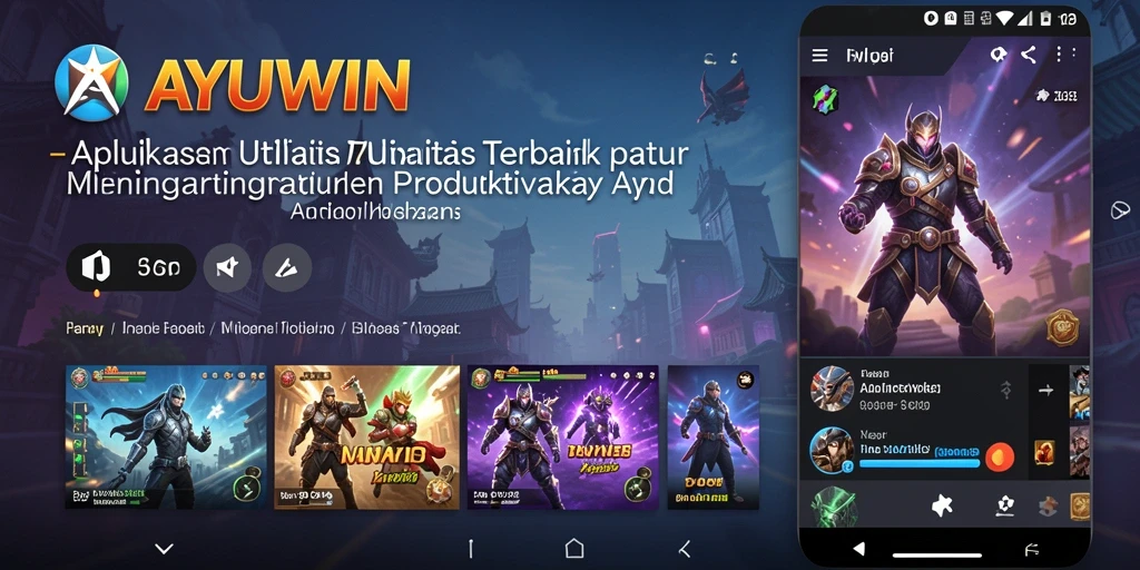 Tampilan menarik dari AYUWIN yang memudahkan pengaturan tugas.