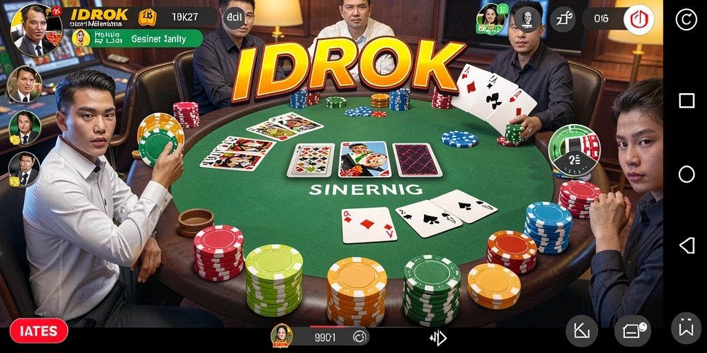 Tampilan gameplay menarik dari IDROK yang seru.