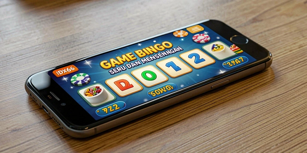 Screenshot permainan <strong>IDX66</strong> menunjukkan keseruan bermain Bingo secara langsung.