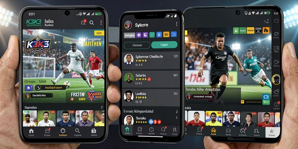 Tampilan exciting dari taruhan langsung di K3K3.