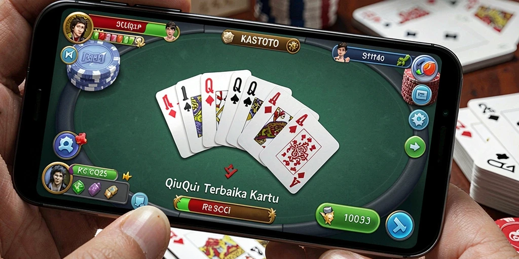 Tampilan menarik dan gameplay seru QiuQiu di KASTOTO.