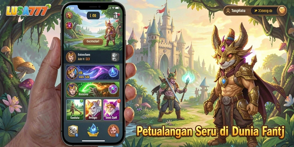 Tampilan gameplay LUSA777 yang menawan dan penuh aksi.