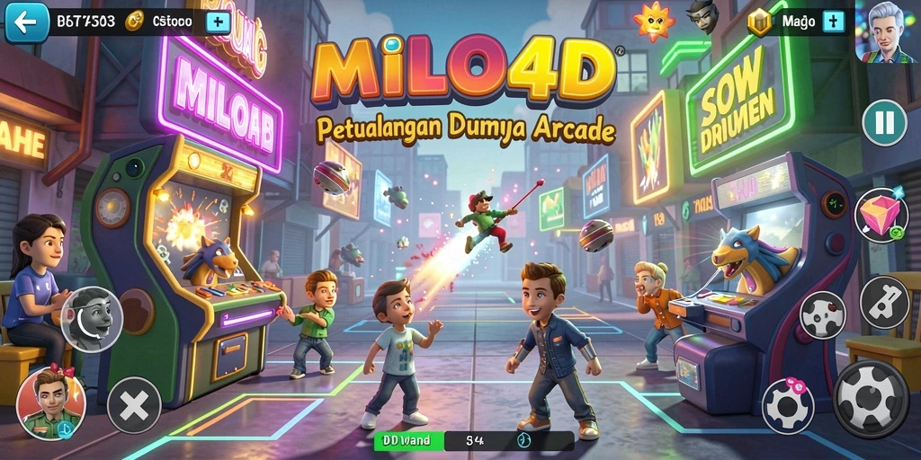 Screenshot MILO4D menampilkan gameplay seru dan mendebarkan.