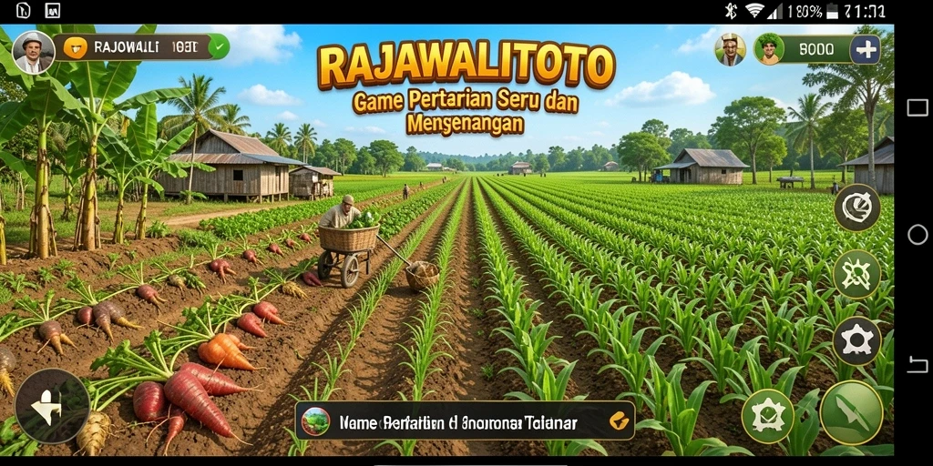 Gameplay seru dan menyenangkan di RAJAWALITOTO dengan berbagai aktivitas pertanian.