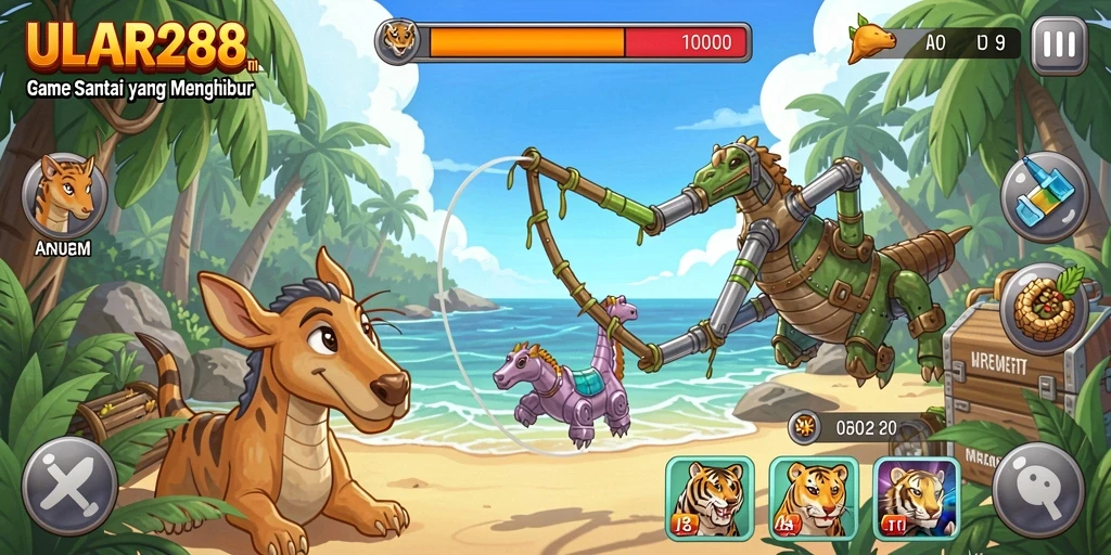 Tampilan gameplay menawan dari ULAR288 yang mengasyikkan.