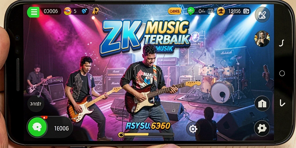 Tampilan gameplay ZK7 yang menarik dan interaktif.